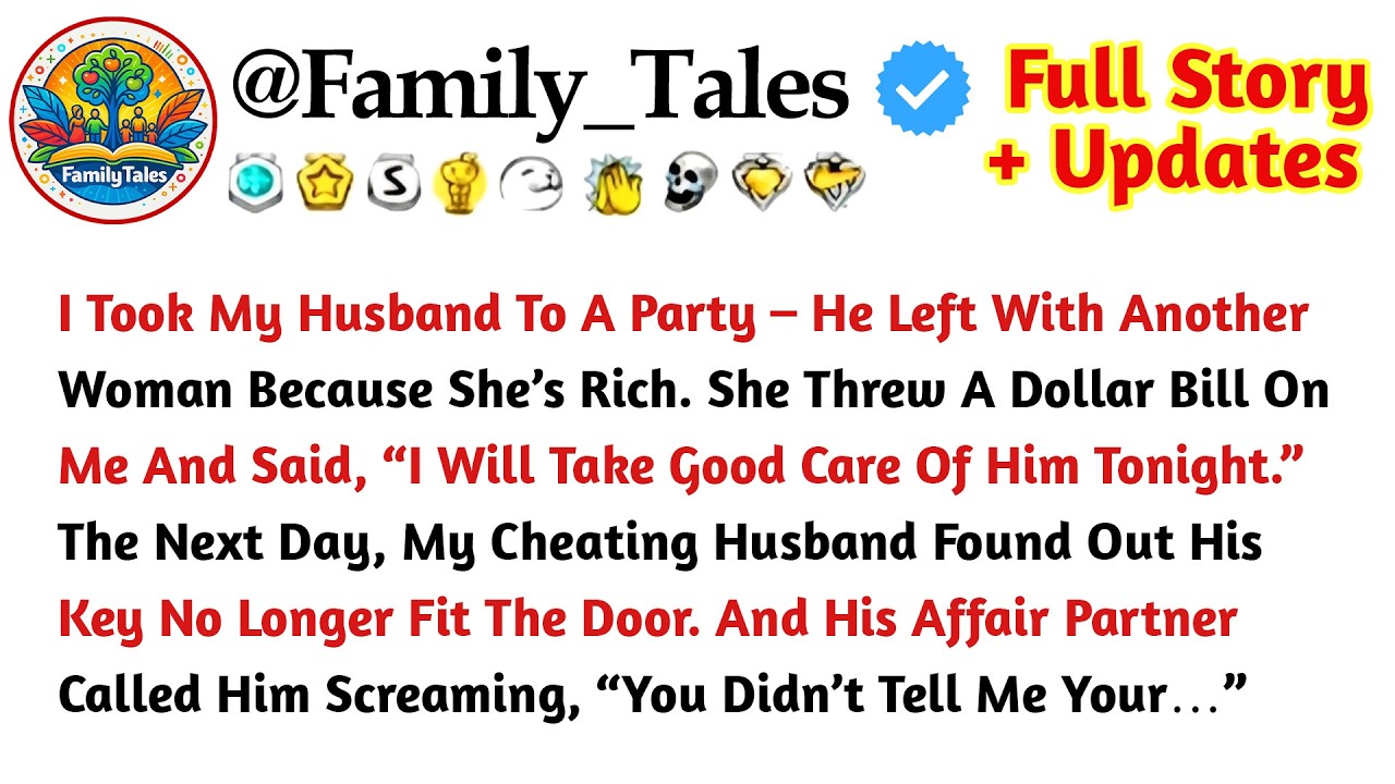 I Took My Husband To A Party – He Left With Another Woman Because She’s Rich. She Threw A Dollar...