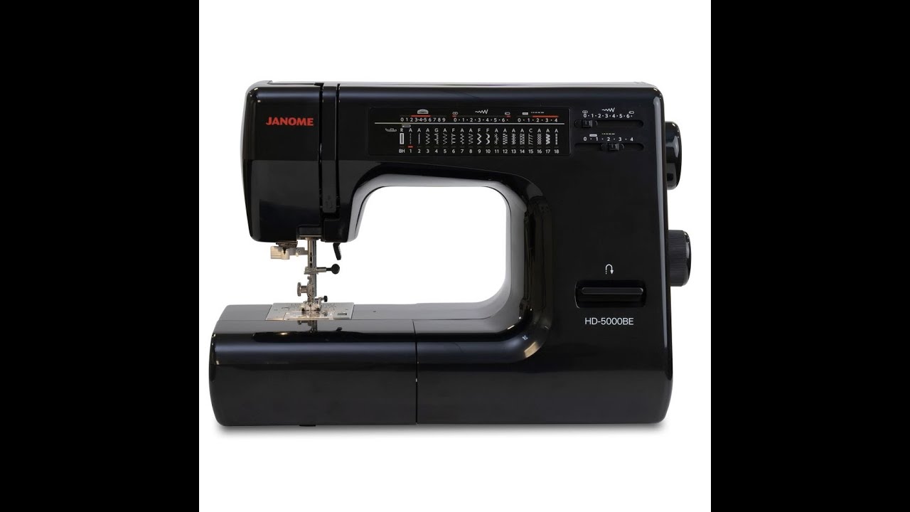 Janome HD-5000 Heavy Duty Sewing Machine : Sewing Parts Online