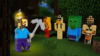 Майнкрафт видео онлайн - Как выжить в Minecraft Нубу? - Сборник видео Летсплей игры для мальчиков.