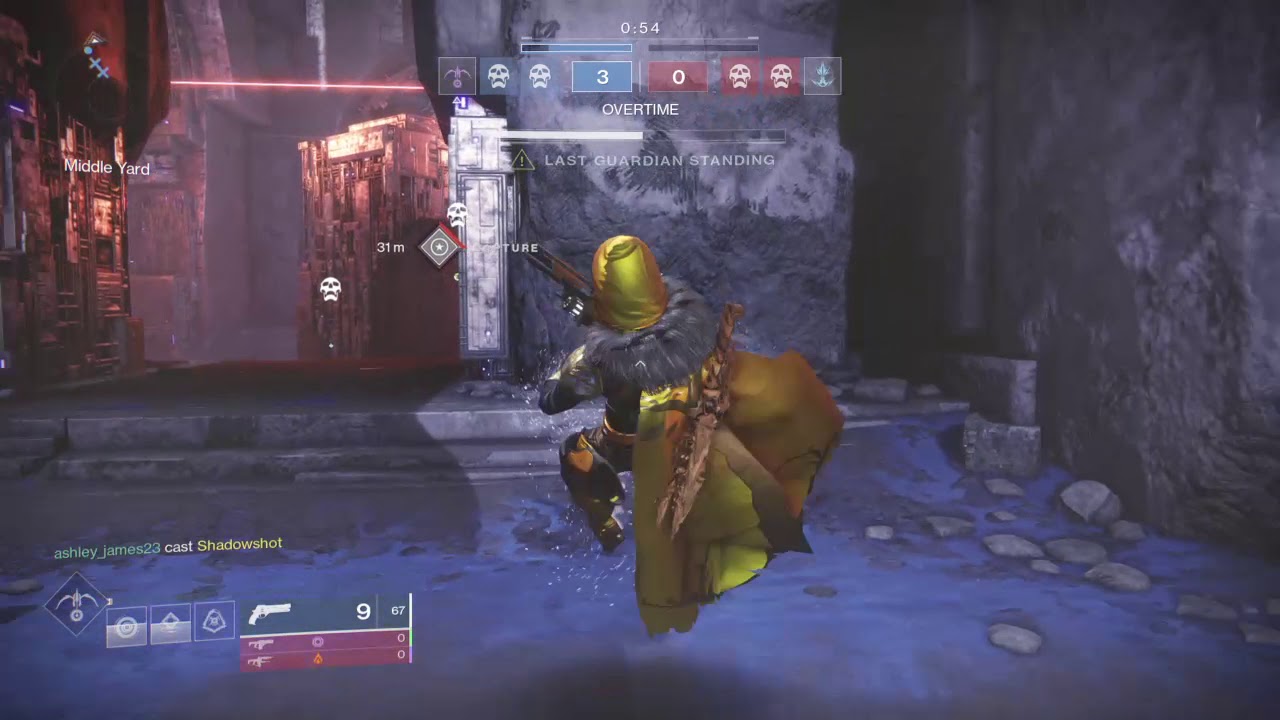 Destiny 2-Survival: Freelance Match Win feat. 1v1 OT