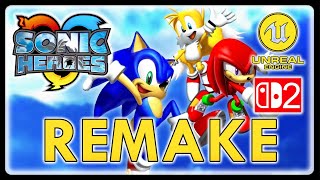 So Apparently It's Sonic Heroes Getting Remade In Unreal Engine 5... (SEGA Thinks This Is A Game)