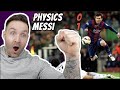 COACH REACTS to Lionel Messi vs. Physics (First Time Reaction!)