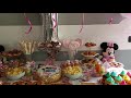 buffet di compleanno fatto in casaعيد ميلاد  بنتي