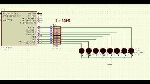 PIC LED tutorial no. 2
