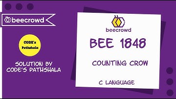 Beecrowd Problem 1848 - "Counting crow" solution( Bangla )| C language