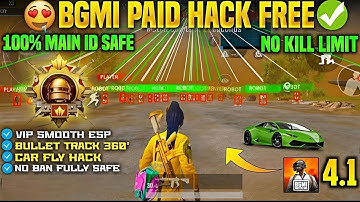 BGMI HACK 4.1 | BGMI 4.1 MOD APK | BGMI ESP HACK | BGMI NEW HACK TODAY | HOW TO HACK BGMI HACK