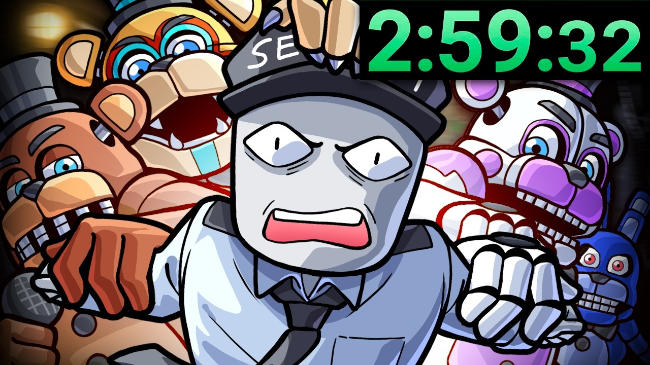 Can YOU Beat EVERY FNAF Game Under 3 HOURS?