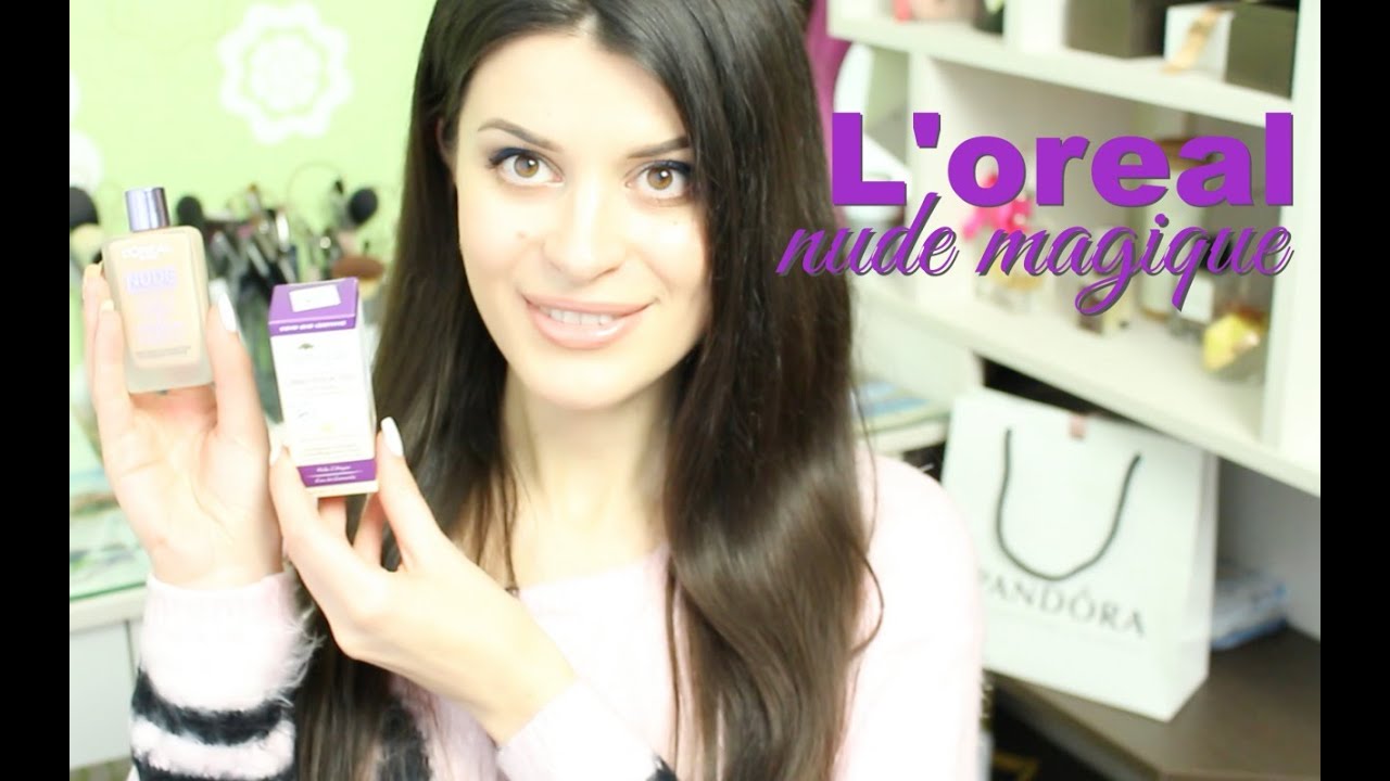 My UPDATE FOUNDATION ROUTINE/ Демо и обзор Loreal Nude Magic + находка консилер!