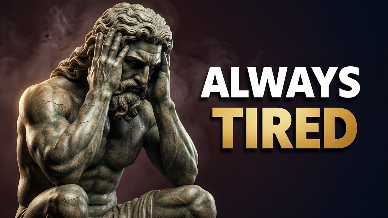 Why You Are Always Tired (It Is Not Your Sleep) | Stoic Philosophy