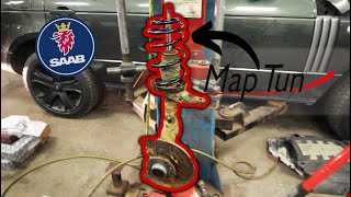 Saab ng 900 & 9-3 1: How to Replace a Broken Front Coil Spring