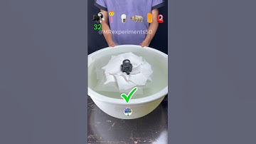 TRY TO GUESS HOW MANY TISSUE PAPER WILL FLOAT! #experiment #satisfying #asmr #youtubeshorts