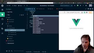 Live Coding #VueJS app with real-time #GraphQL api