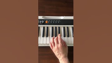 How to play a F Major Piano Chord with the Left Hand