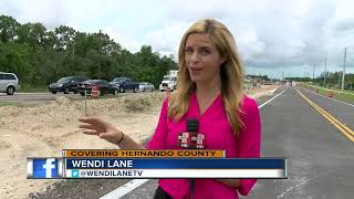 Rain causing delays in construction on County Line Road