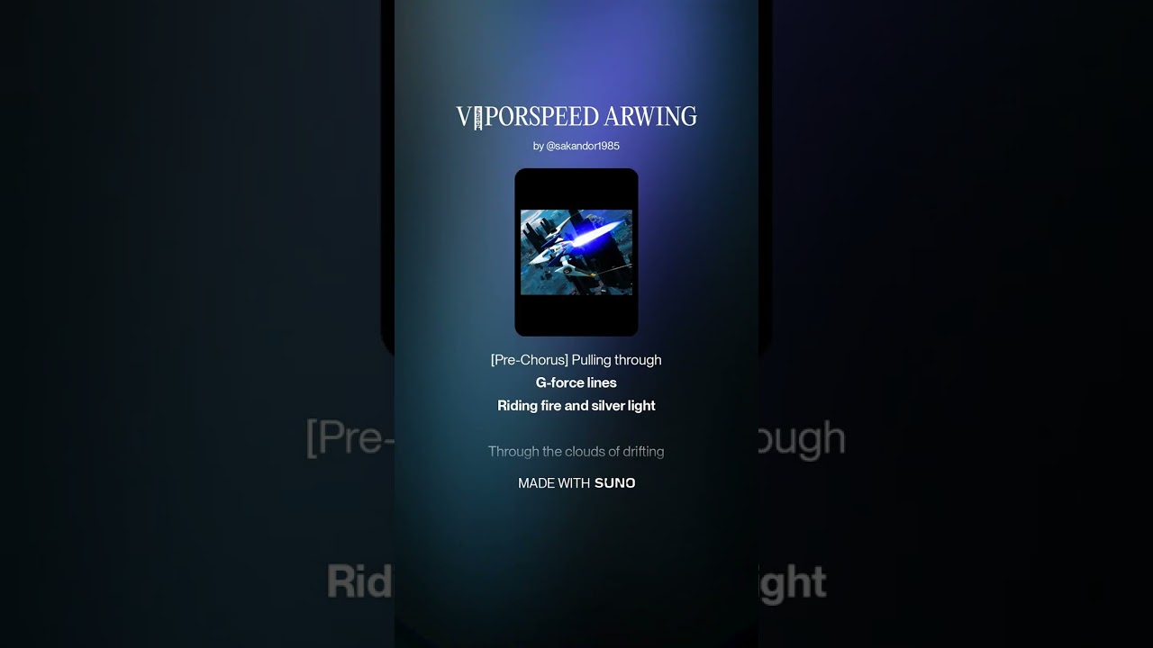 VΛPORSPEED ARWING -  a starfox song