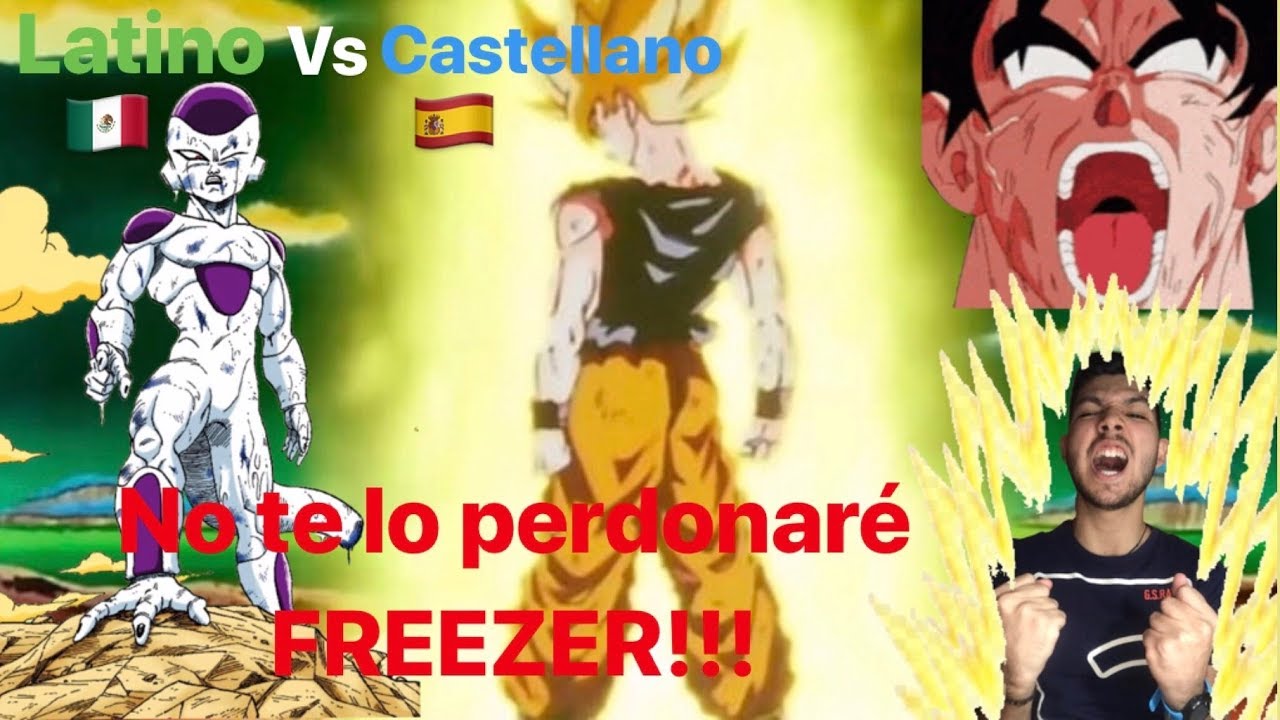 🔥ESPAÑOL REACCIONA  GOKU  SSJ POR PRIMERA VEZ VS FREEZER EN DOBLAJE LATINO