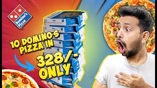 10 Domino’s Pizza in just Rs 328/- only 😱 (Latest Offer)