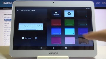 How to Choose Keyboard Theme in Archos Core 101 3G – Change Keyboard Look