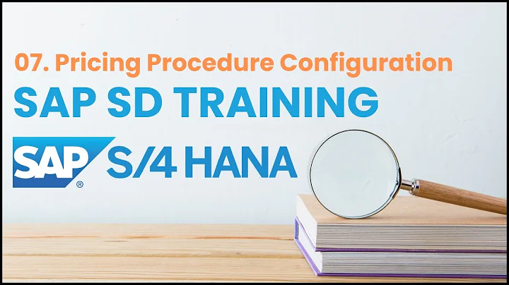 07. SAP SD in S4 HANA -  Pricing Procedure Configuration | SAP SD S4 HANA Tutorial for Beginners