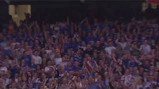 Around 180000 Rangers Fans Took Over Manchester In Uefa Cup Final 2008