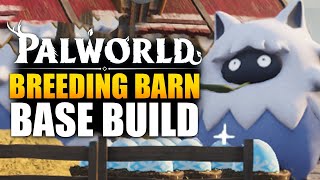 PALWORLD: Build a Massive Breeding Farm Barn Tutorial & Tips