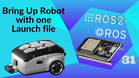 Launching with a Single Command | ROS2 for Beginners and Microros with ESP32 Course