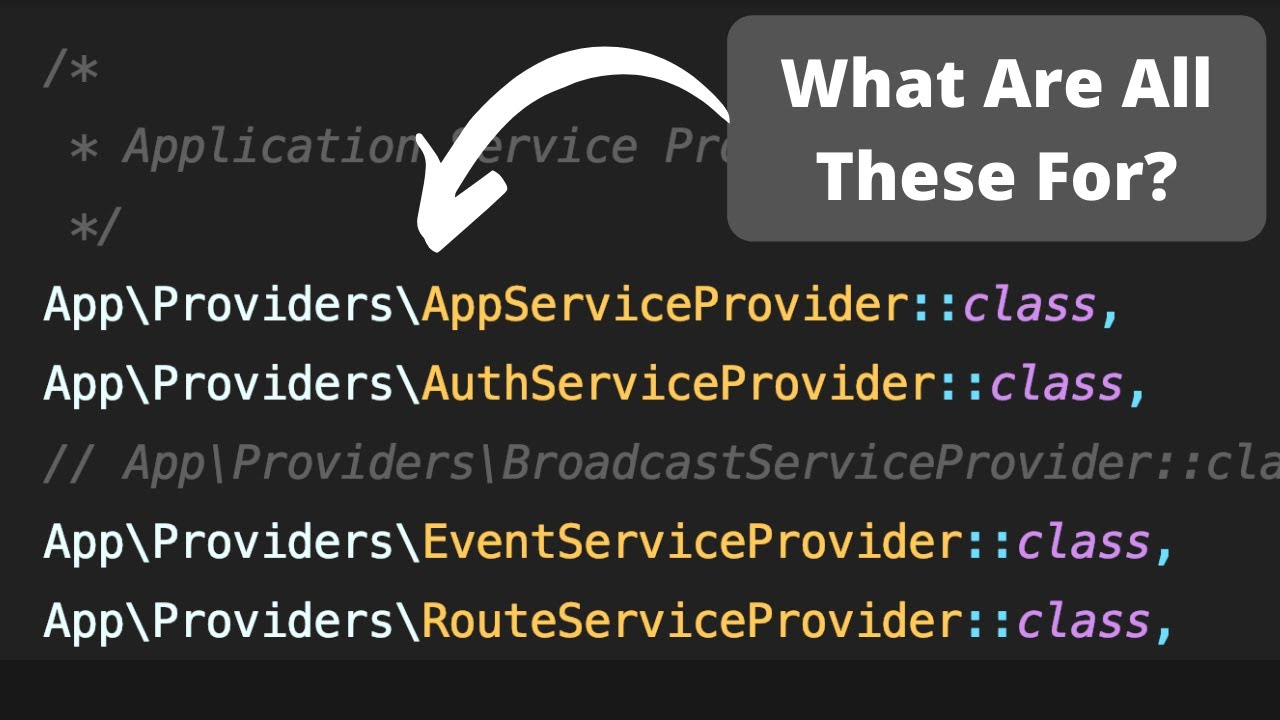  Update  Laravel Service Providers: All You Need to Know