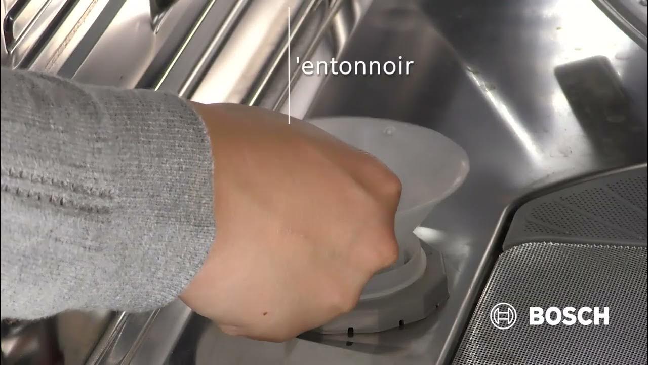 Démonstration : Ajouter du sel à votre lave-vaisselle Bosch 