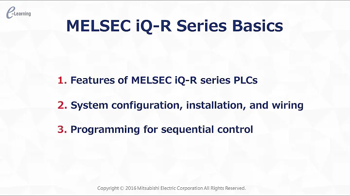 PLC System Configuration/MELSEC iQ-R Series Basics