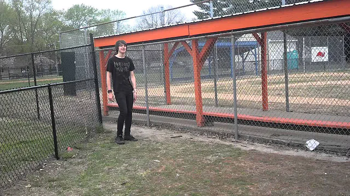 Gavin doin' some parkour