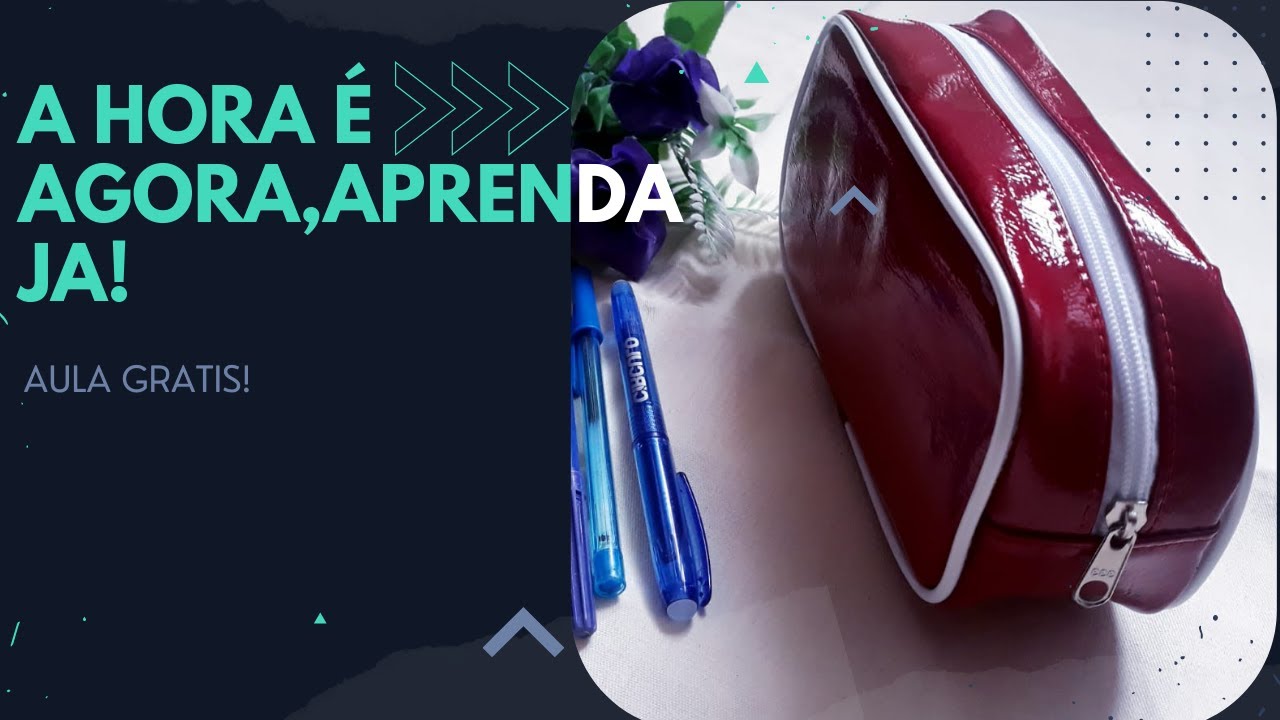 COMO fazer ESTOJO com vivo de um jeito bastante simples.