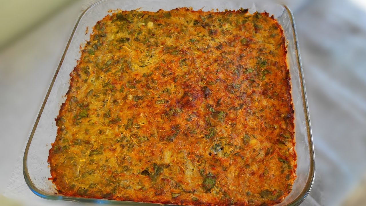 Fırında Kabaklı Patatesli Mücver Tarifi ✅ Kolay Yemek Tarifleri