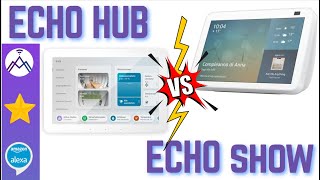 Echo  Hub vs Echo show 8