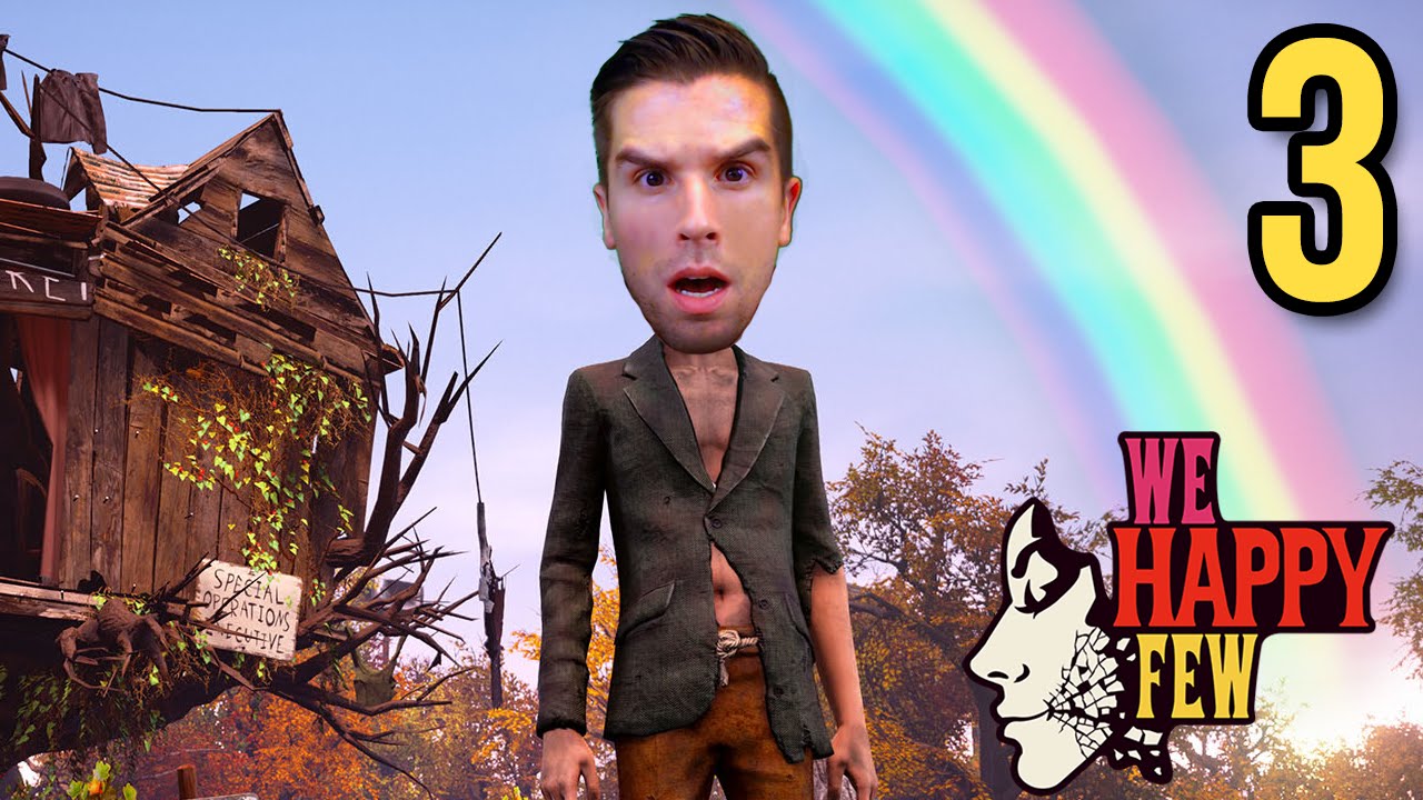 WE HAPPY FEW Part 3 "A VERY IMPORTANT DATE!!" Let's Play/Gameplay