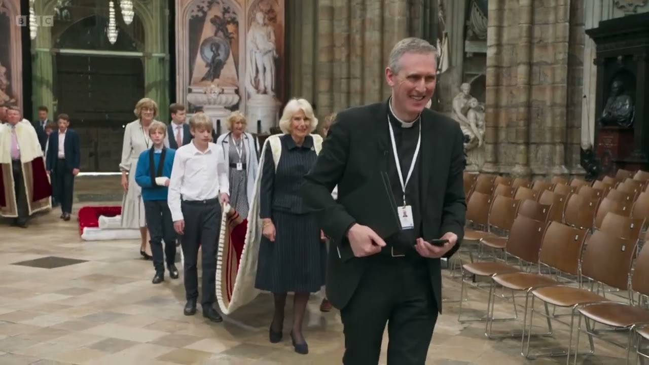 King Charles and Queen Camilla Westminster Abbey rehearsals | The Coronation Year
