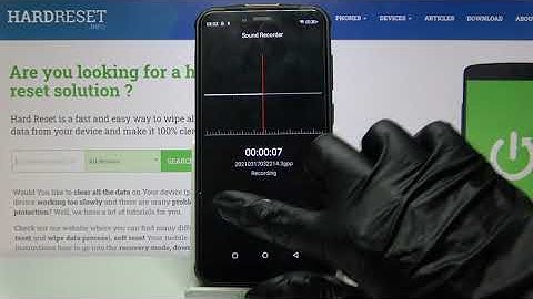 ULEFONE Armor 5S - How to Enable Sound Recorder & Save Voice
