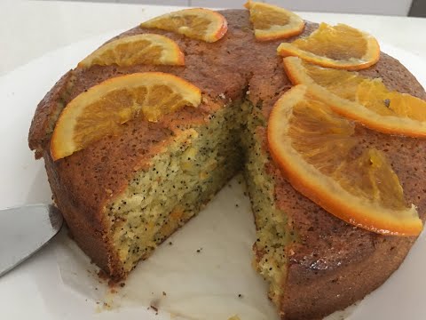 فيديو: كعكة بذور الخشخاش مع البرتقال