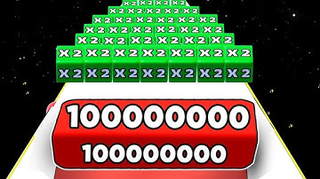 🔴 JELLY RUN 2048 cubes runner 1Q , 999Q🆚 Join Number Master Run 2048 gameplay part 47