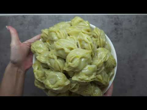 Самые вкусные манты с тыквой. Очень простой рецепт который получается у всех.