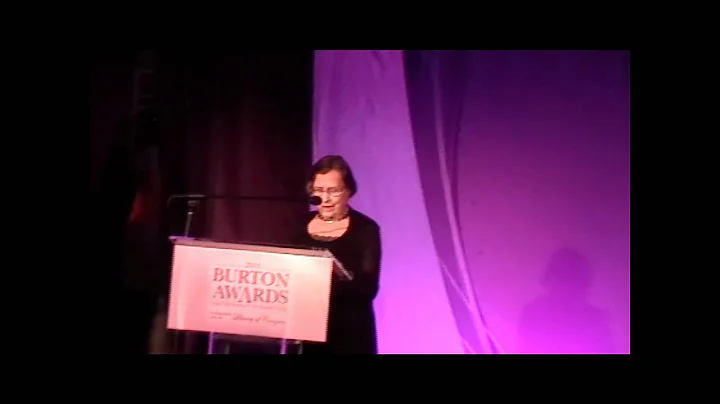 Marjorie Rombauer Burton Award Acceptance Speech