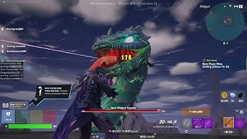 Fortnite Valhalla Boss fight 2 Defeated Midgard & Hard Midgard Serpent Ps5 Pro
