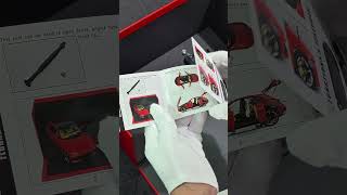 Unboxing 1/18 BBR Ferrari Purosangue Rosso Magma With Carbon Roof(Limited Edition 120pcs)