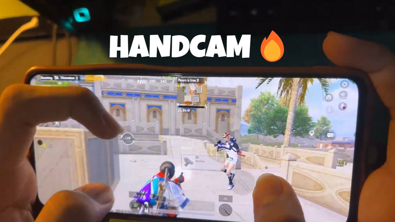 Best 4 Finger + Gyroscope 😱 HANDCAM POCO F4 ❤️ PUBG Mobile