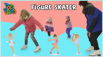 Ice Skating Song for Kids | Job Jams | Fun Learning Music #kidssong #kidsvideo #kidslearning