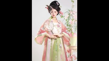 Thumbnail of Traditional Chinese Song Dynasty Hanfu dress set # #汉服hanfu #hanfu