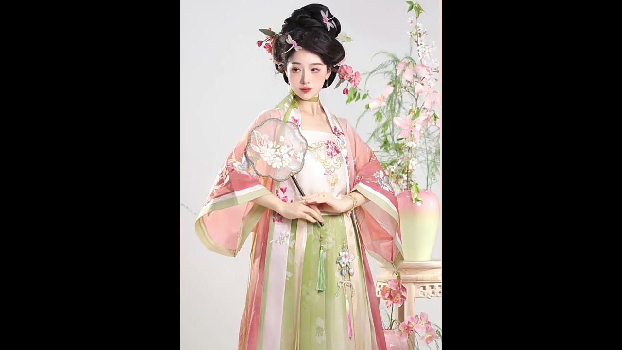 Traditional Chinese Song Dynasty Hanfu dress set # #汉服hanfu #hanfu
