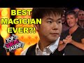 Best magician ever eric chien blows away judges with this magic act
