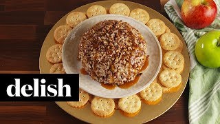 Caramel Apple Cheese Ball | Delish Caramel Apple Dip Delish
