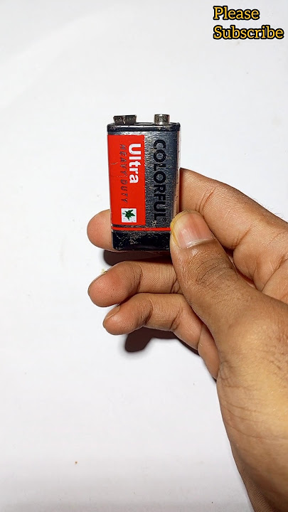how to Making a mini dc motor fan with 9v battery . #shorts