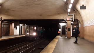 MTA New York City Subway: R62A 1 Trains Action At 181 S. GWB